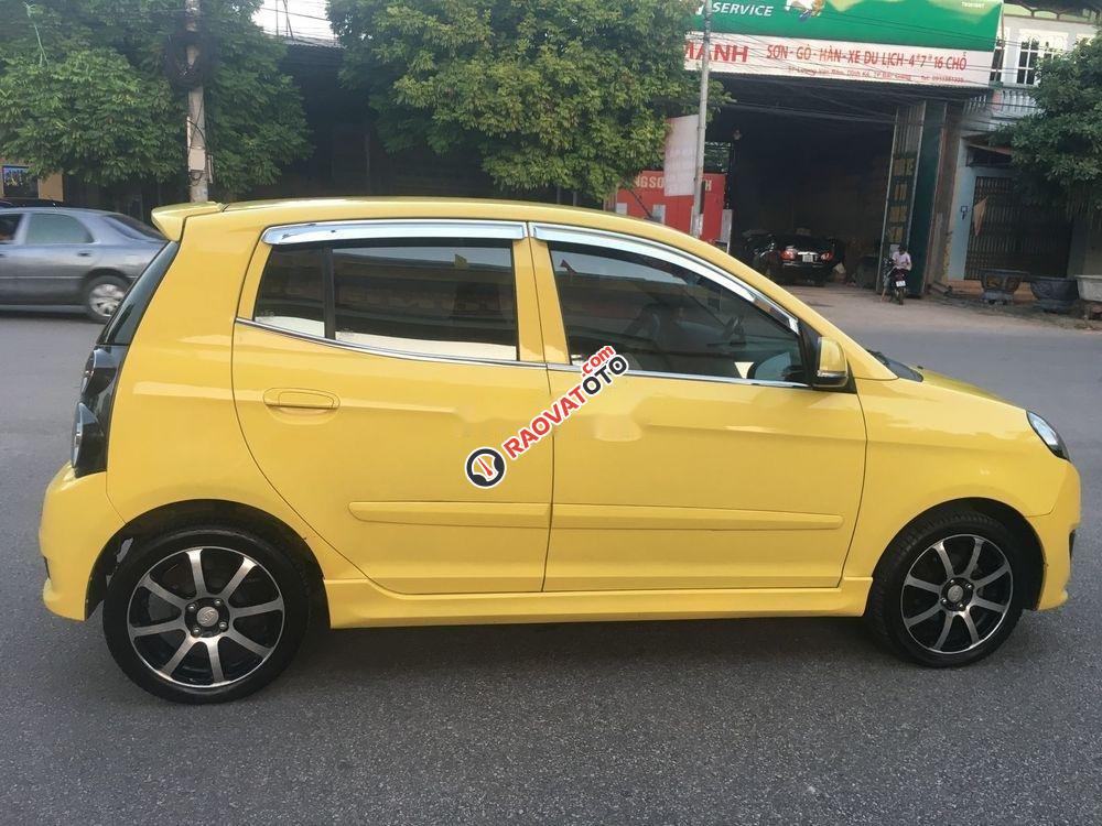 Bán Kia Morning 1.1AT sản xuất năm 2011, màu vàng  -0