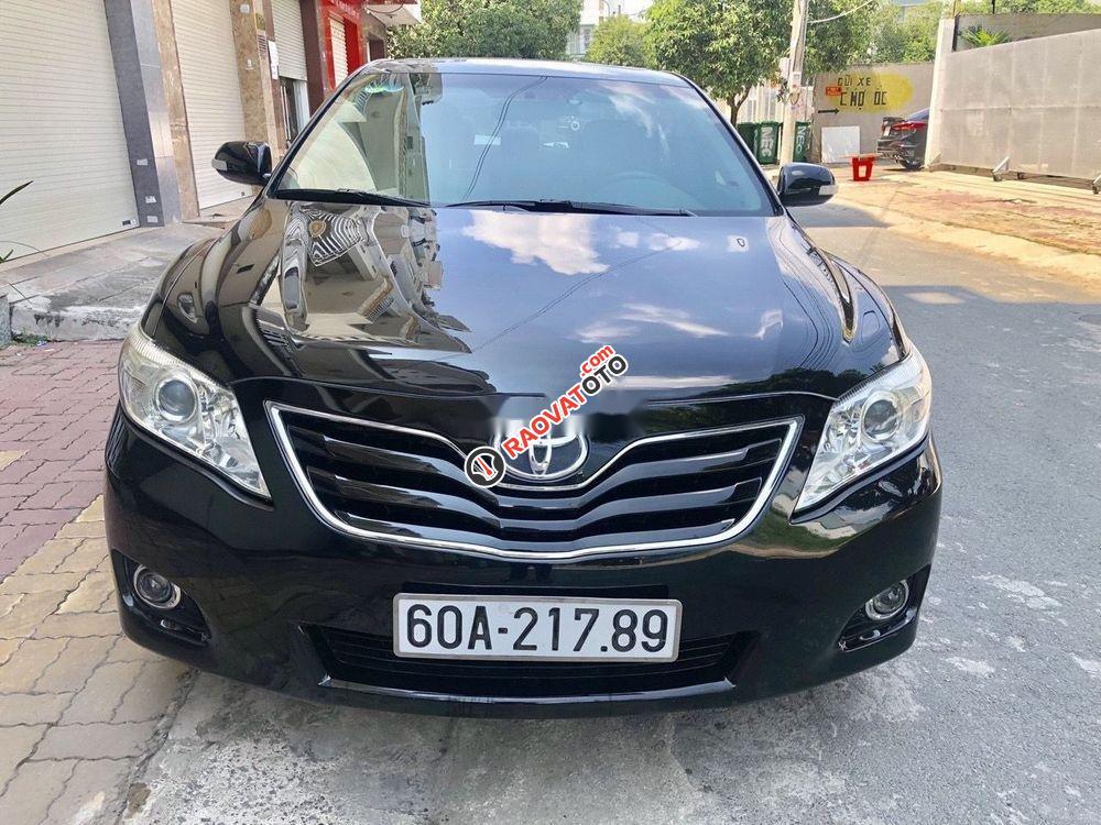 Cần bán lại xe Toyota Camry Le 2009, màu đen, nhập khẩu, giá tốt-0