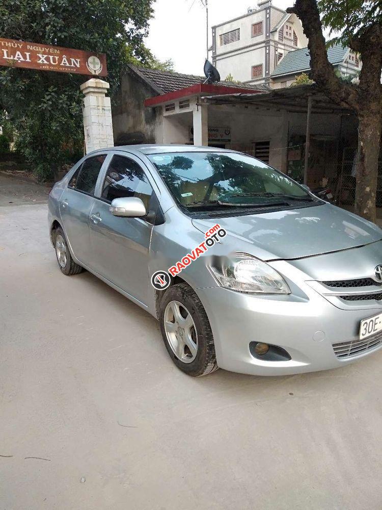 Cần bán Toyota Vios MT sản xuất 2009, màu bạc -1