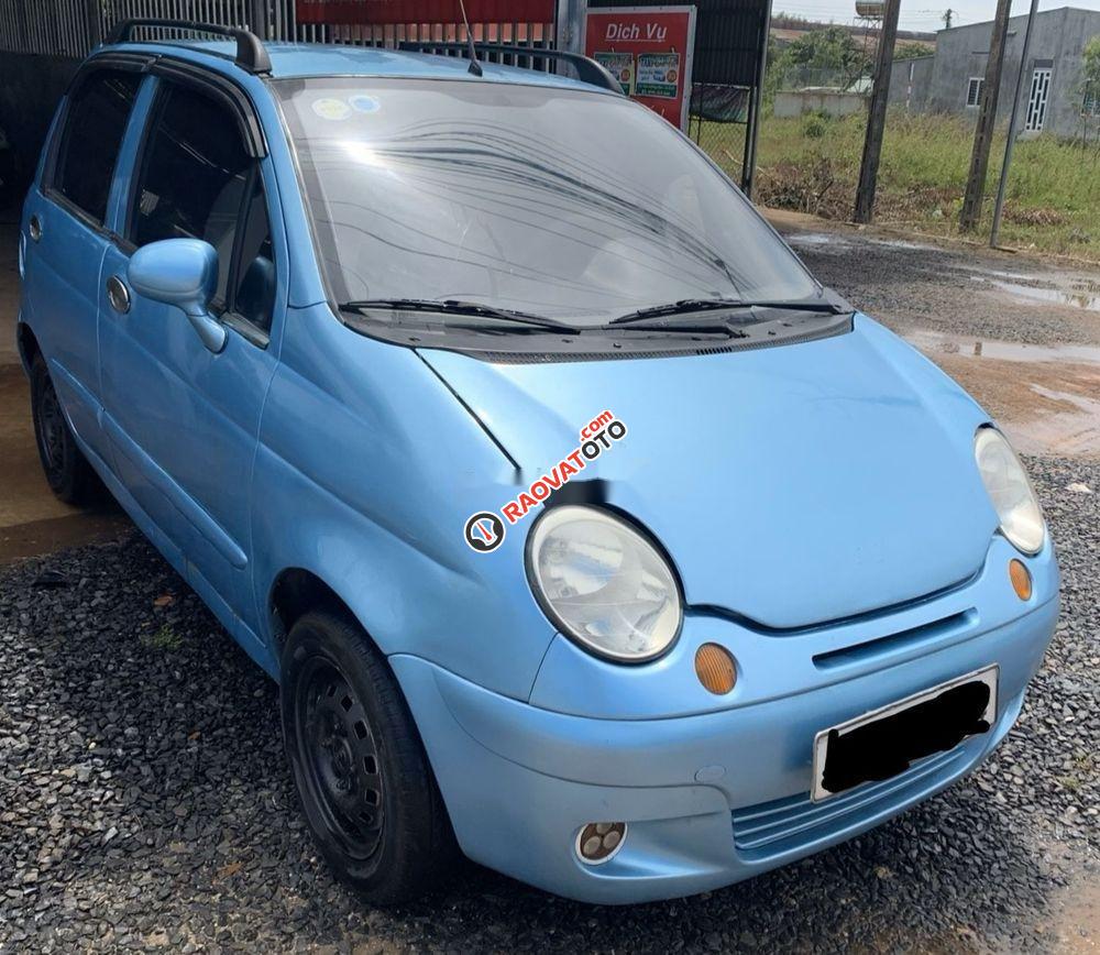 Xe Daewoo Matiz MT năm 2004, màu xanh lam, giá 52tr-0