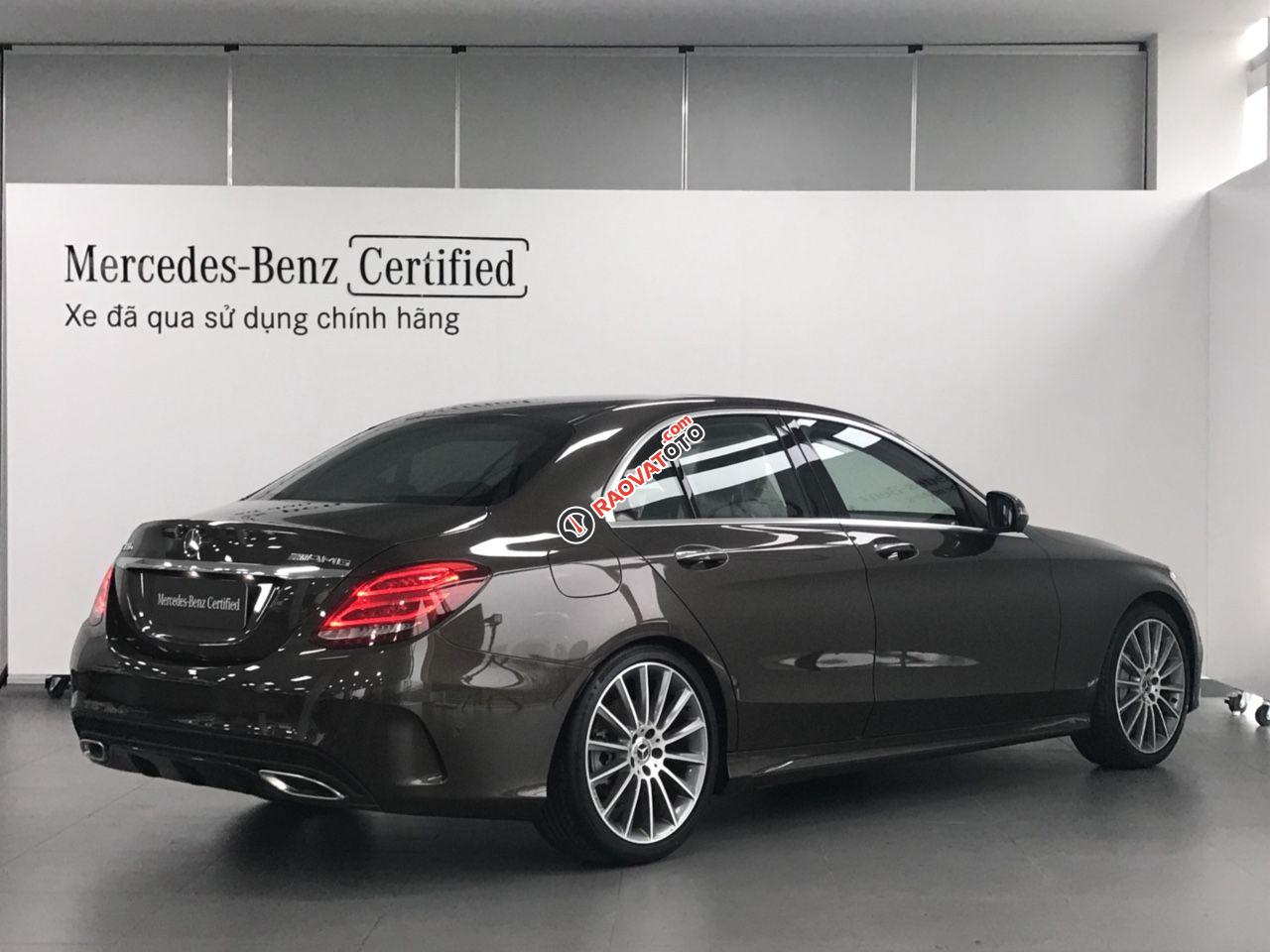 Bán Mercedes-Benz C300 2017 AMG chính hãng, màu nâu/nội thất đen. Xe lướt 17.000 km-5