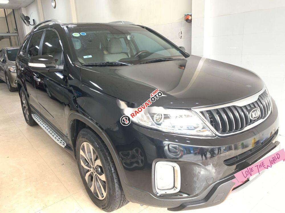 Xe Kia Sorento AT năm sản xuất 2016, màu đen số tự động-6