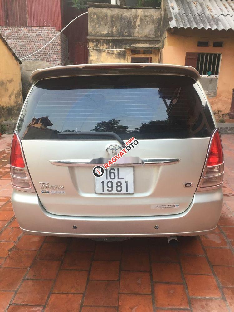 Cần bán xe Toyota Innova MT đời 2006, màu bạc chính chủ, 273 triệu-10