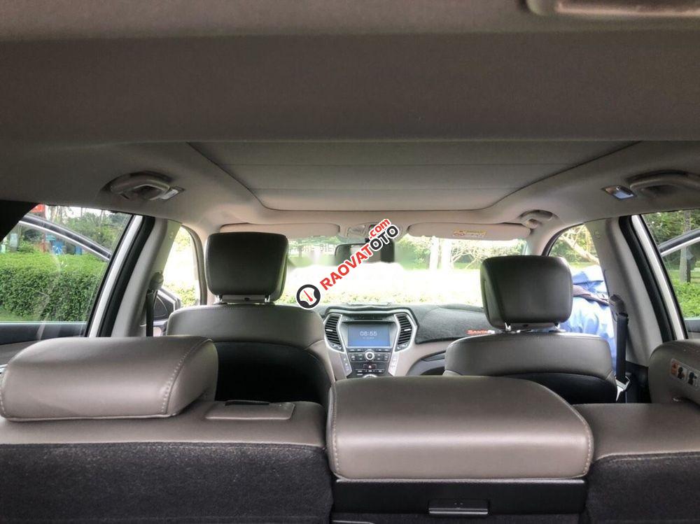 Cần bán lại xe Hyundai Santa Fe 2.2L 4WD năm sản xuất 2017, màu bạc chính chủ, giá chỉ 990 triệu-4