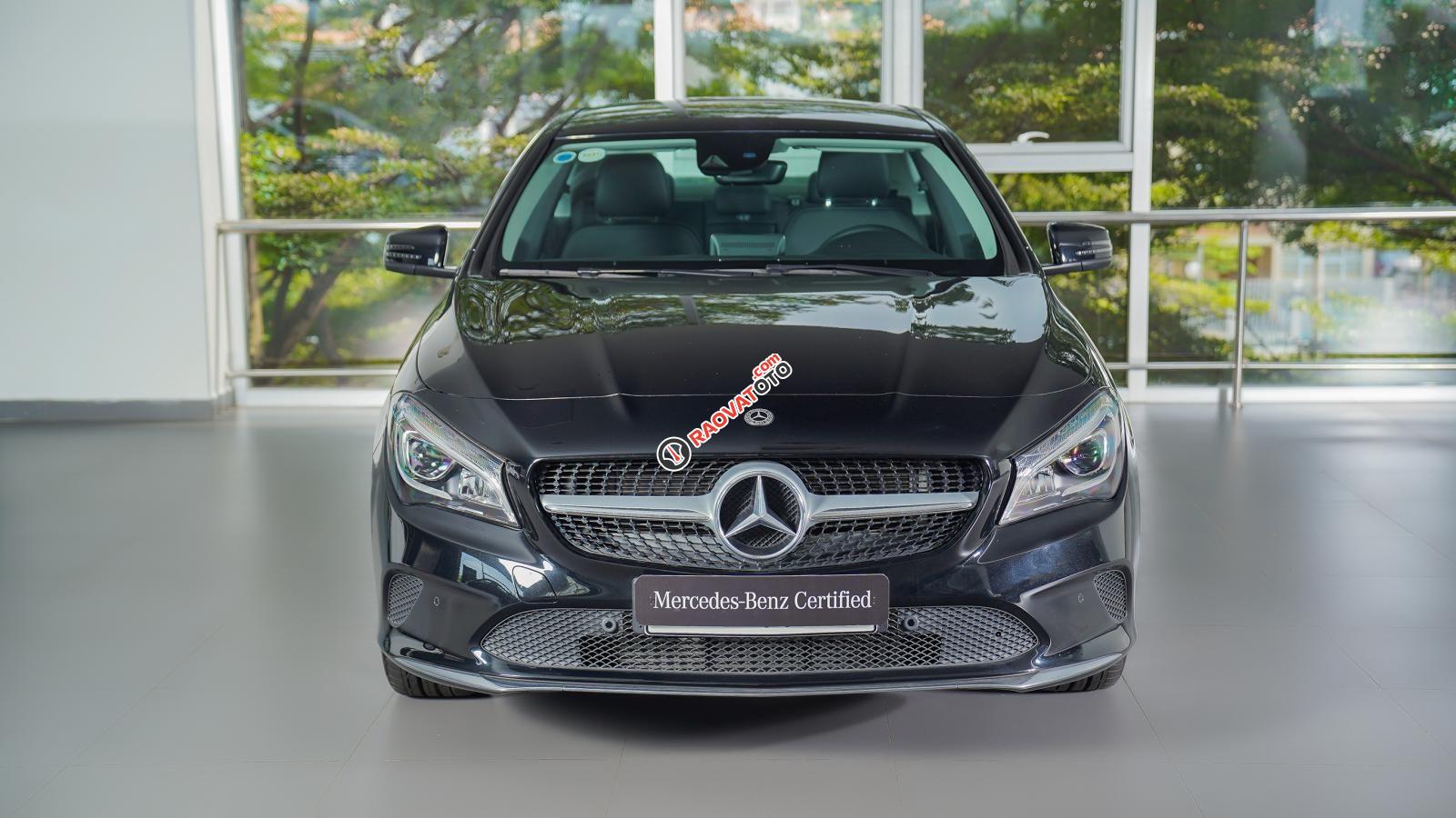 Mercedes CLA200 2018, màu đen, xe nhập, mới 99% hàng demo-8