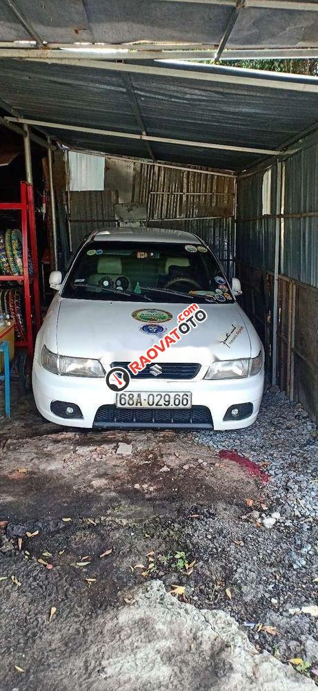 Bán Suzuki Balenno đời 2004, màu trắng, nhập khẩu nguyên chiếc xe gia đình, giá tốt-11