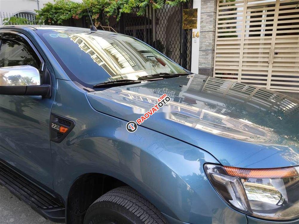 Cần bán xe Ford Ranger XLS MT 2015, màu xanh lam, nhập khẩu nguyên chiếc -4