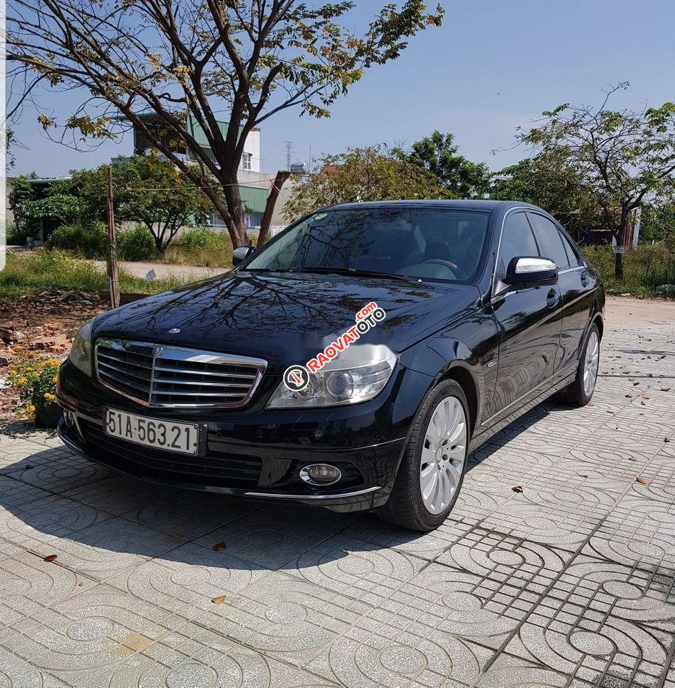 Cần bán gấp Mercedes C200 đời 2007, màu đen, giá tốt-5