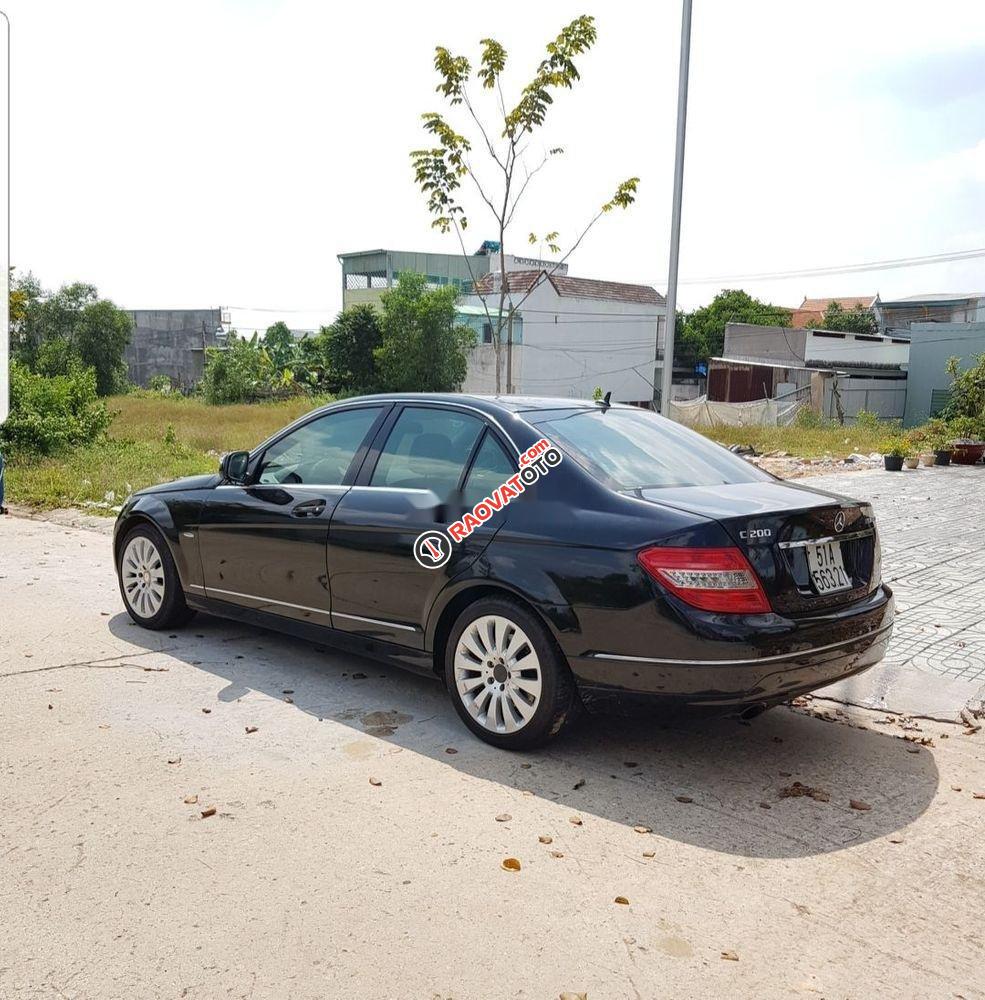 Cần bán gấp Mercedes C200 đời 2007, màu đen, giá tốt-5