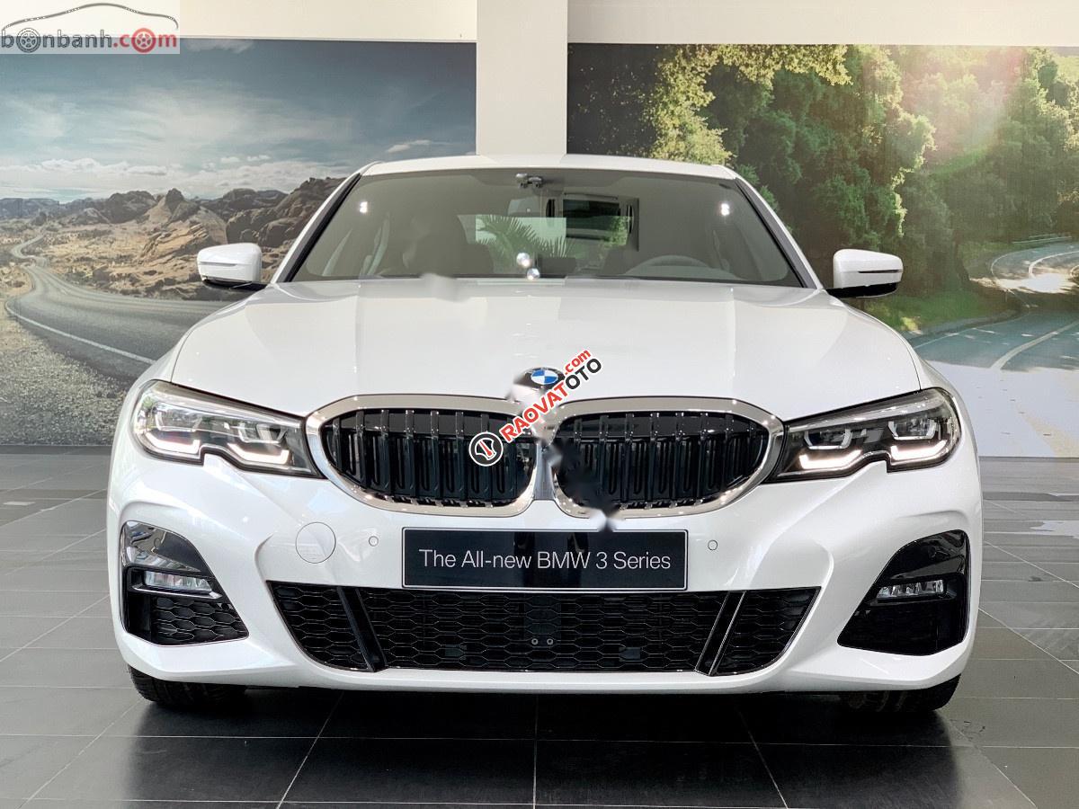 Bán xe BMW 330i M-Sport đời 2019, màu trắng, xe nhập-0