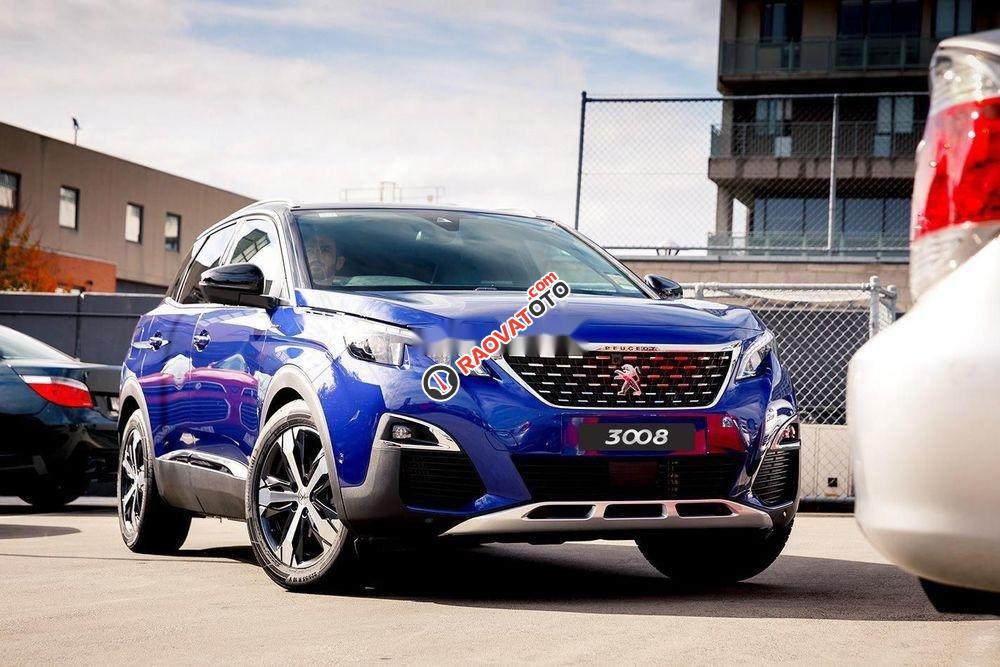 Cần bán xe Peugeot 3008 2019, màu xanh lam-1