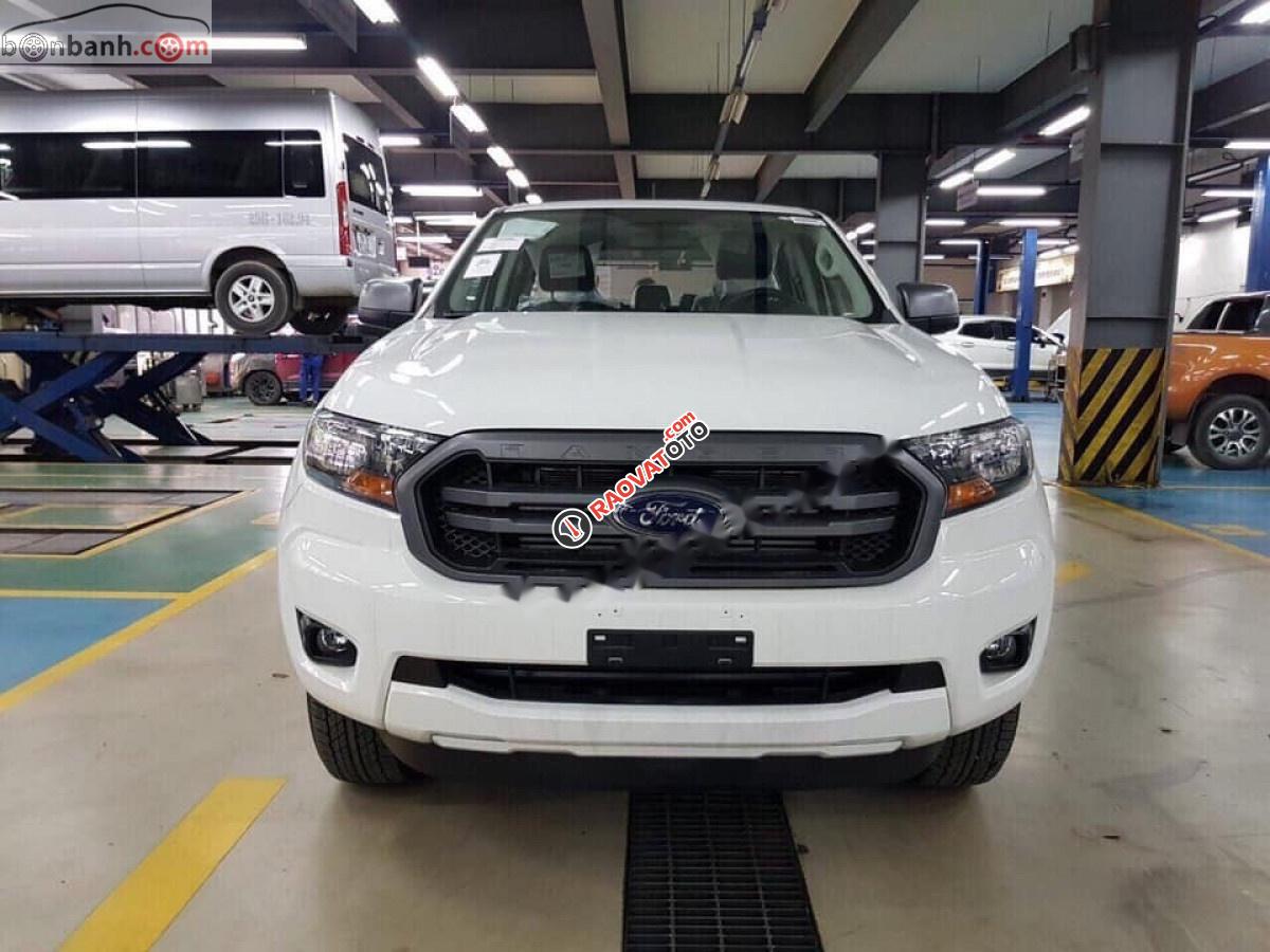 Bán xe Ford Ranger đời 2019, màu trắng, nhập khẩu nguyên chiếc giá cạnh tranh-0