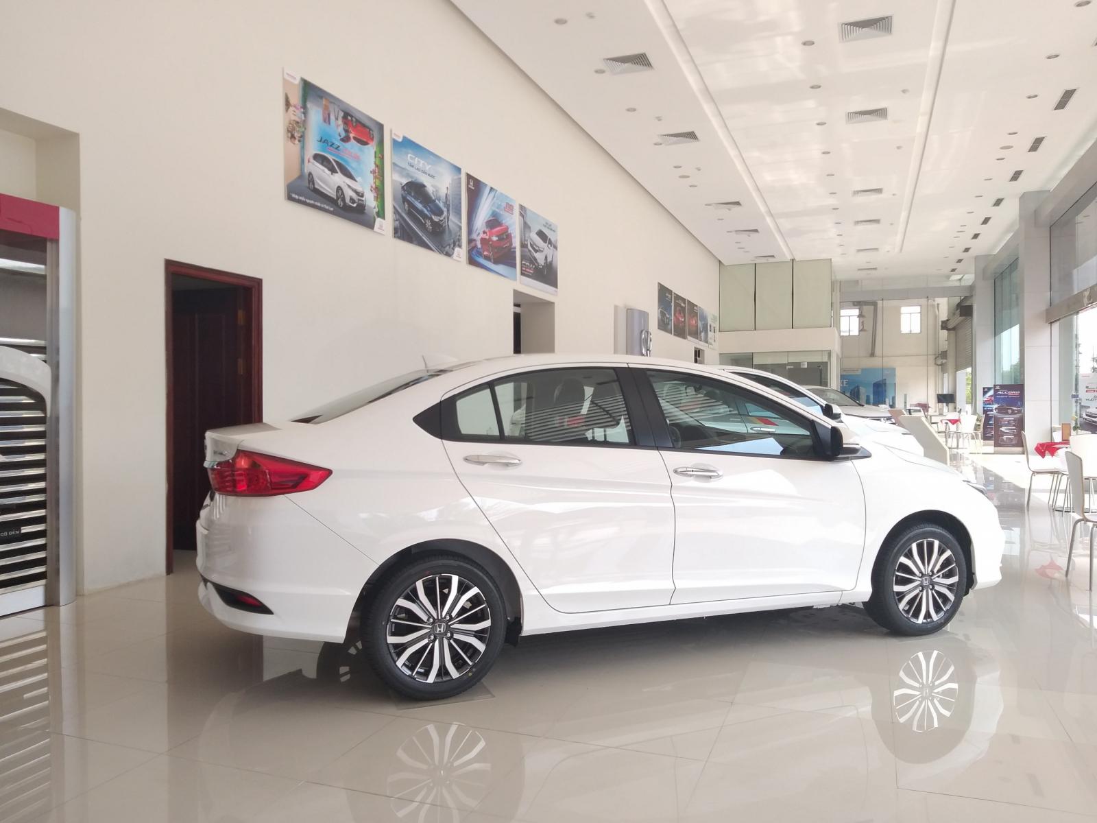 Honda Ôtô Thanh Hóa, giao ngay Honda City 1.5 CVT màu trắng, đời 2019, giá tốt. LH: 0962028368-3