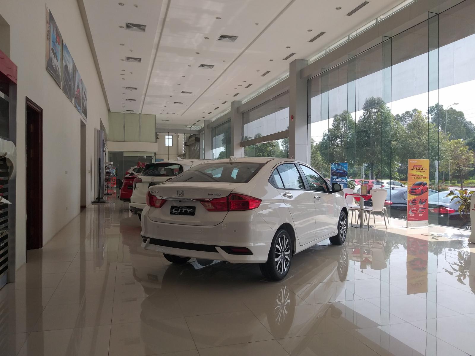 Honda Ôtô Thanh Hóa, giao ngay Honda City 1.5 CVT màu trắng, đời 2019, giá tốt. LH: 0962028368-4