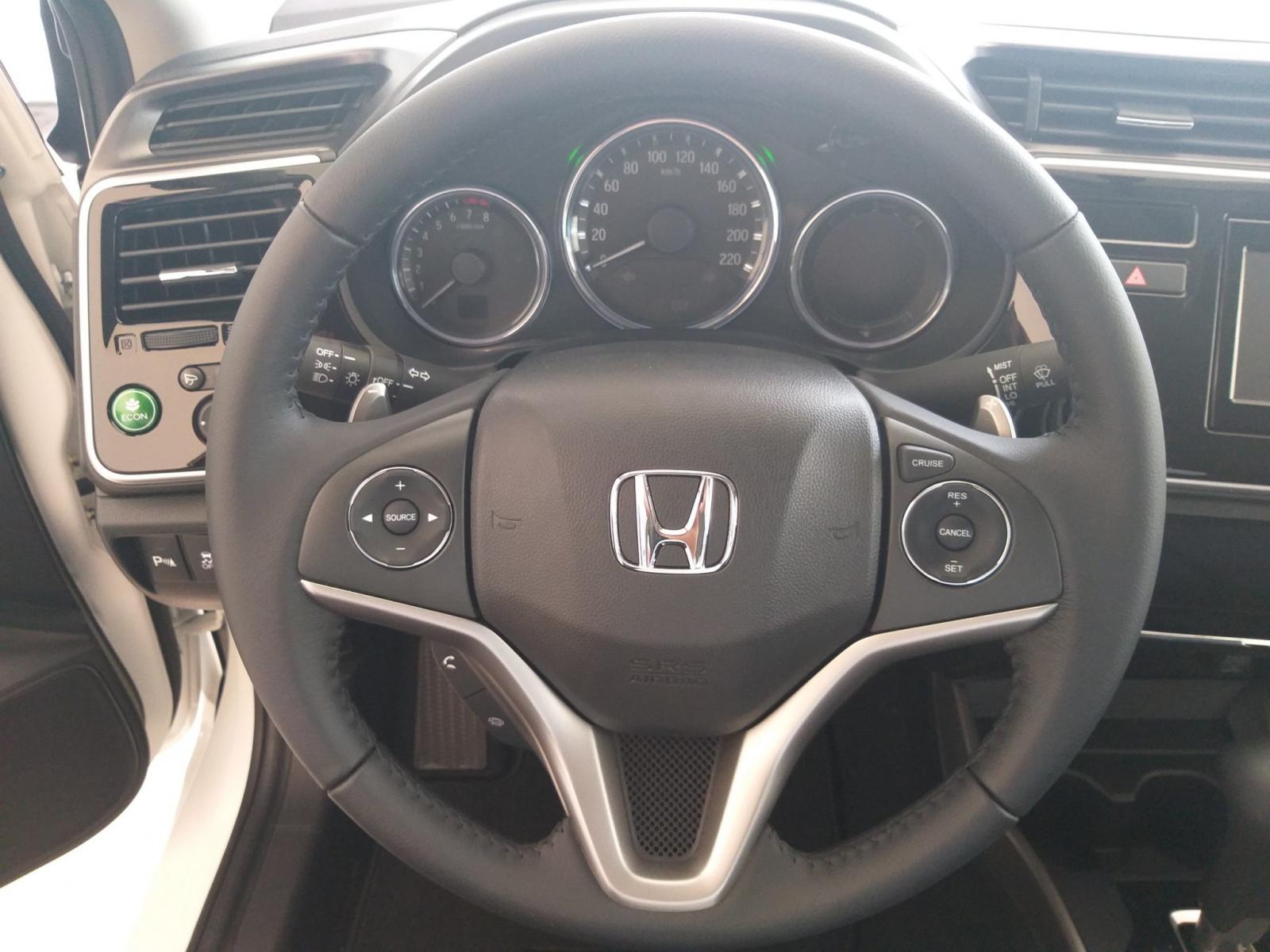 Honda Ôtô Thanh Hóa, giao ngay Honda City 1.5TOP màu trắng, đời 2019, giá tốt. LH: 0962028368-7