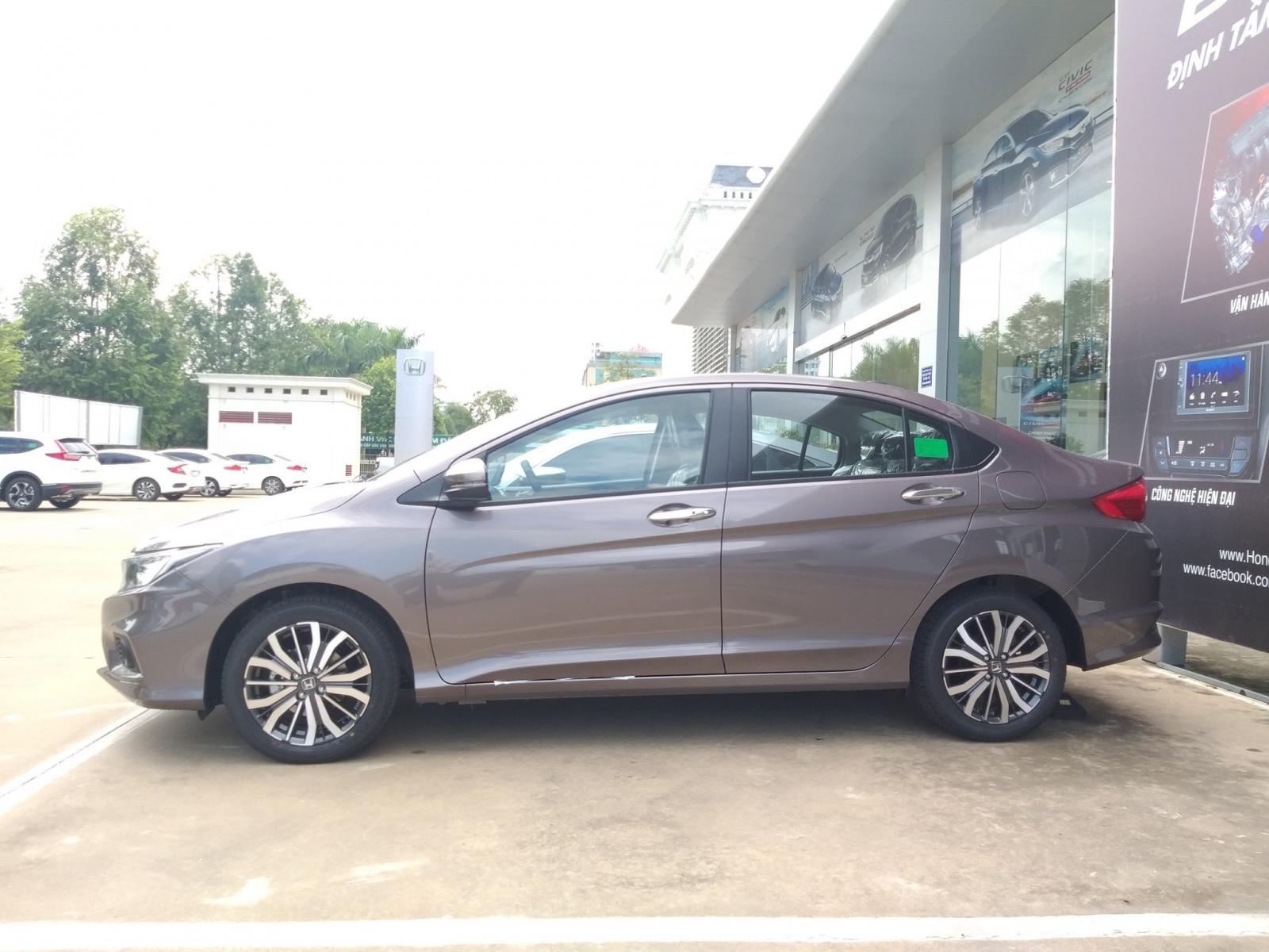 Honda Ôtô Thanh Hóa, giao ngay Honda City 1.5TOP màu titan, đời 2019, giá tốt. LH: 0962028368-2