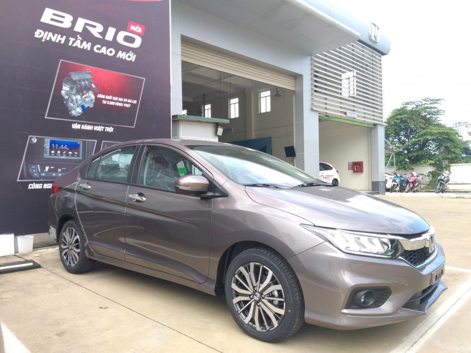 Honda Ôtô Thanh Hóa, giao ngay Honda City 1.5TOP màu titan, đời 2019, giá tốt. LH: 0962028368-3