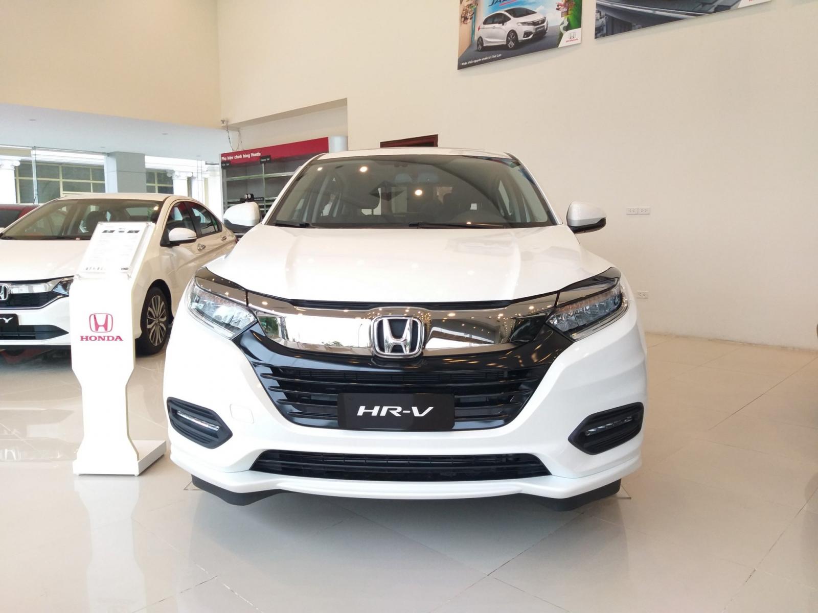 Honda Ôtô Thanh Hóa, giao ngay Honda HR-V 1.8L màu trắng, đời 2019, giảm giá sốc, LH: 0962028368-2