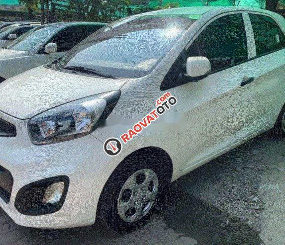 Bán Kia Morning AT đời 2013, màu trắng, 248tr-0