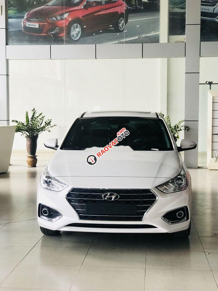 Bán Hyundai Accent đời 2019, màu trắng, nhập khẩu, chính hãng-3