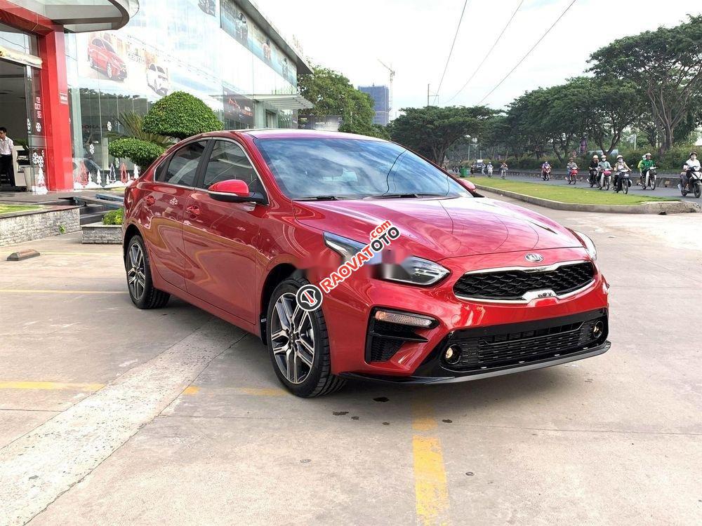 Bán xe Kia Cerato sản xuất 2019, màu đỏ, giá tốt-4