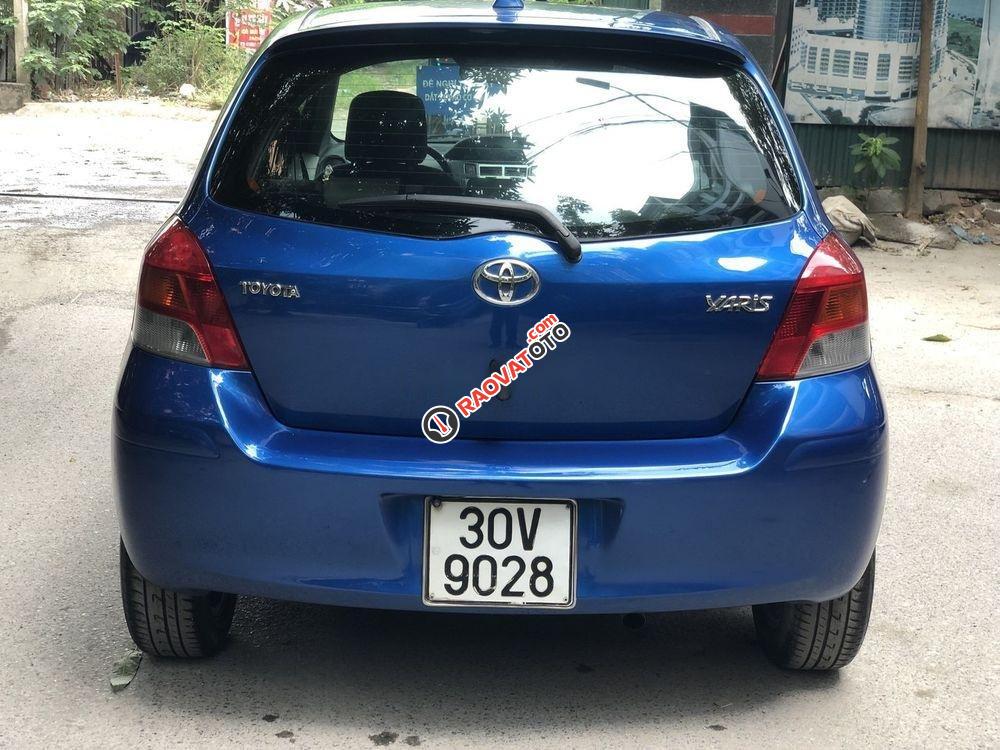 Cần bán Toyota Yaris AT 2009, màu xanh lam, nhập khẩu xe gia đình, giá 340tr-1