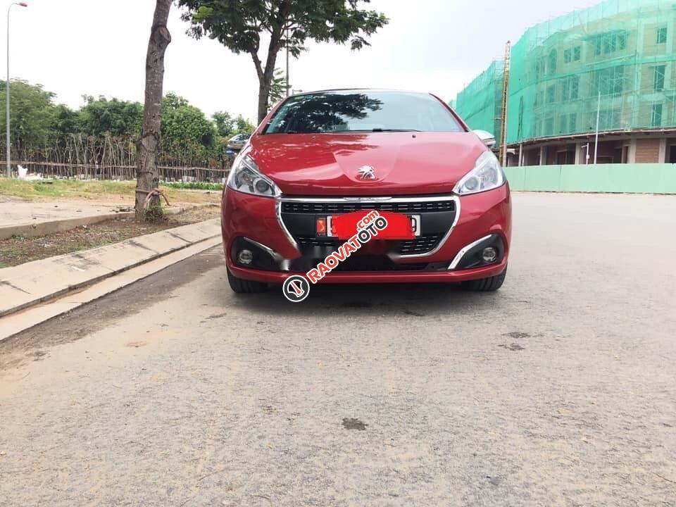 Bán Peugeot 208 2015, màu đỏ, nhập khẩu, xe gia đình-7