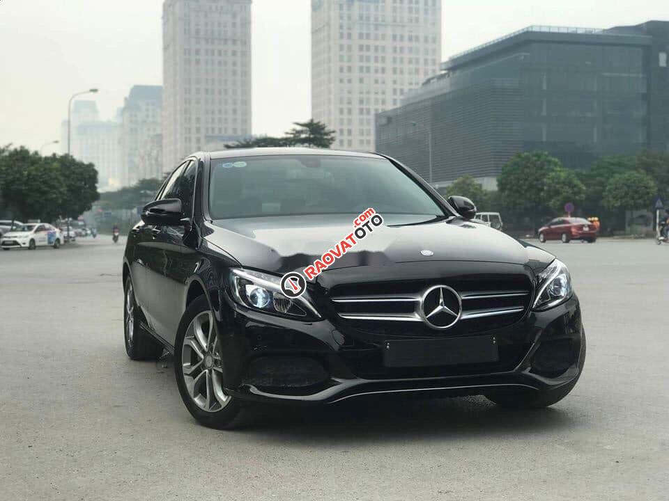 Bán Mercedes C200 sản xuất năm 2015, màu đen như mới-6