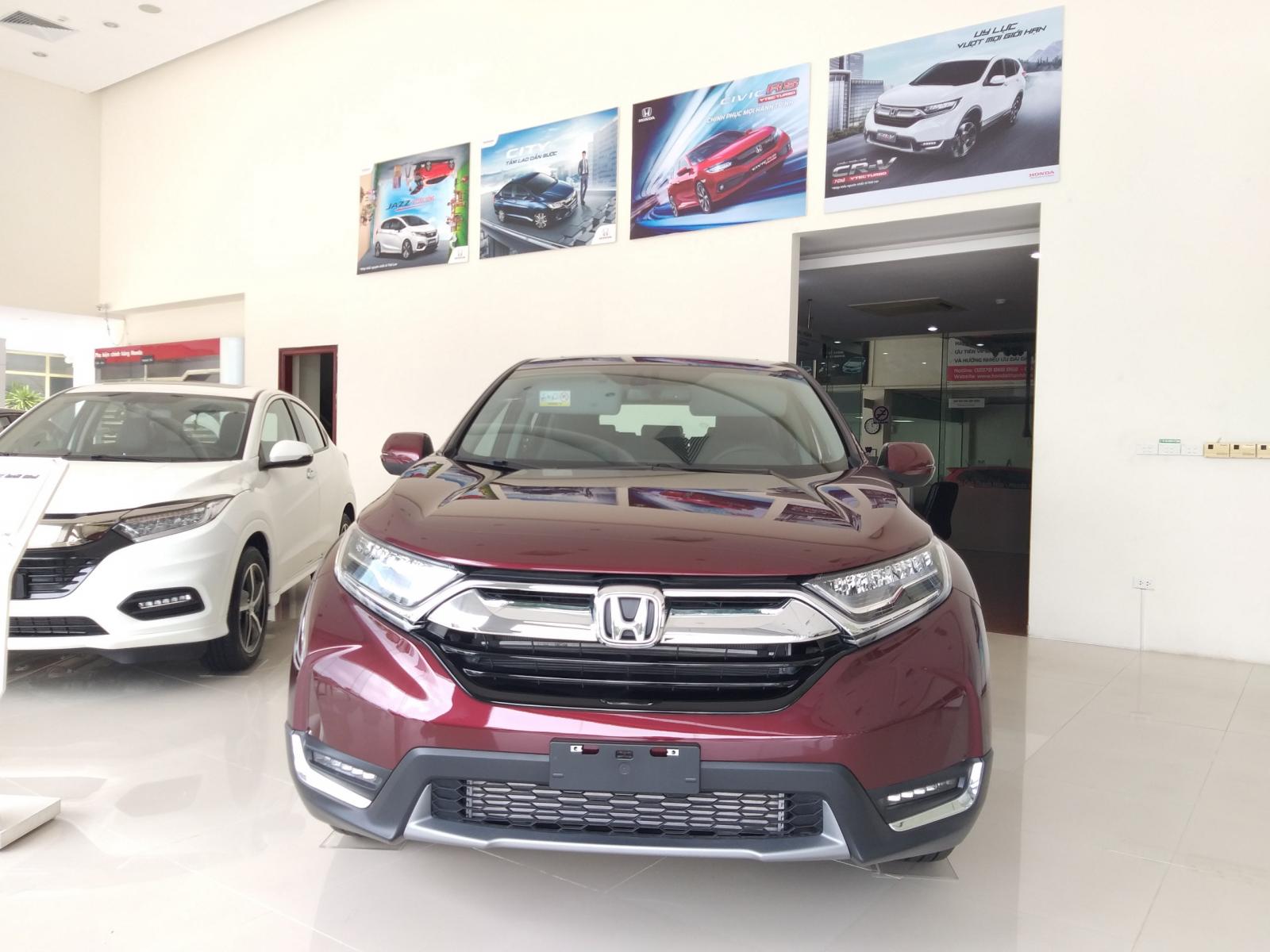 Giao ngay Honda CR-V 1.5 L, màu đỏ, đời 2019, giảm giá sốc khi mua xe tại Honda Ôtô Thanh Hóa, LH: 0962028368-0