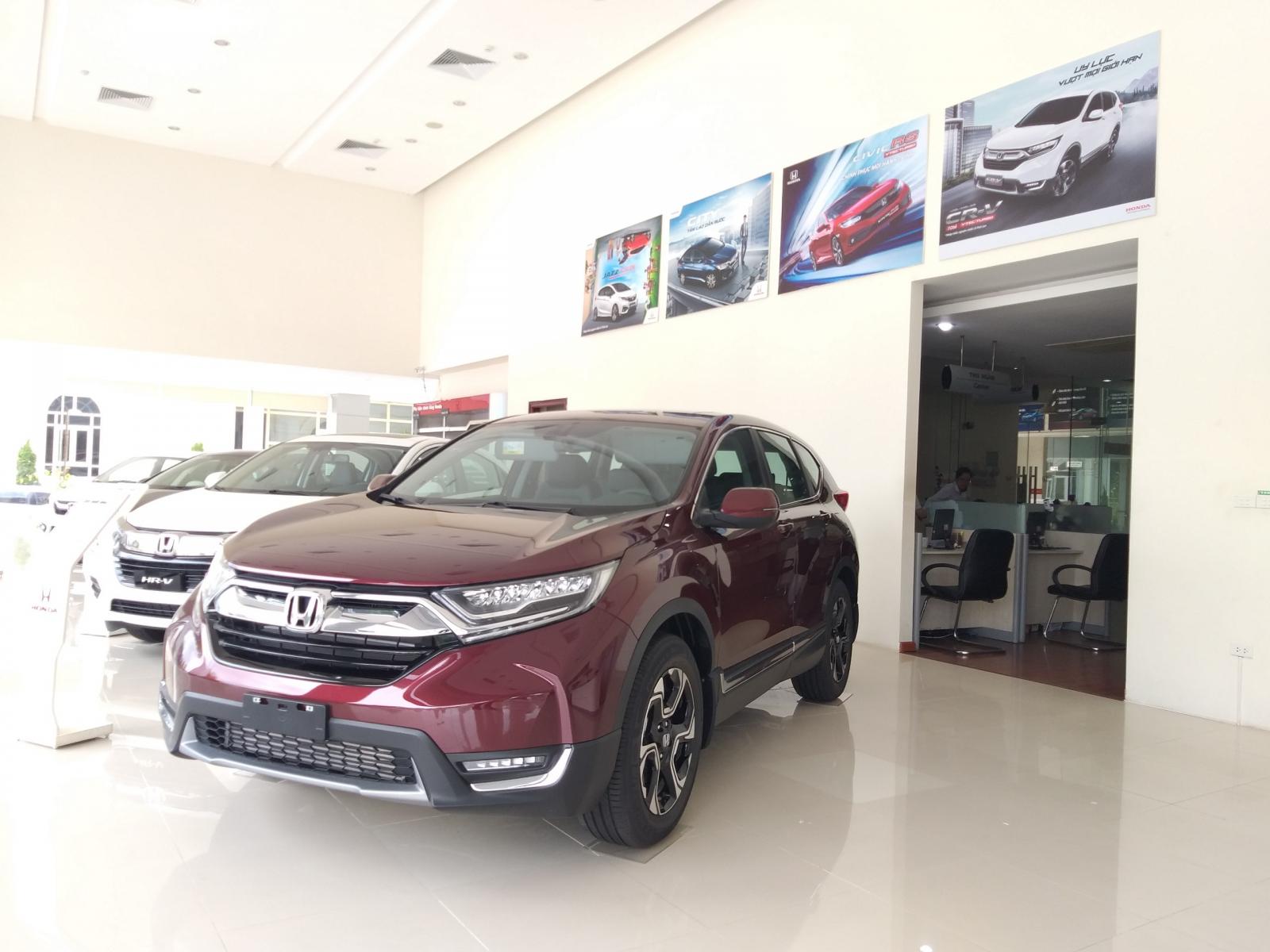 Giao ngay Honda CR-V 1.5 L, màu đỏ, đời 2019, giảm giá sốc khi mua xe tại Honda Ôtô Thanh Hóa, LH: 0962028368-2