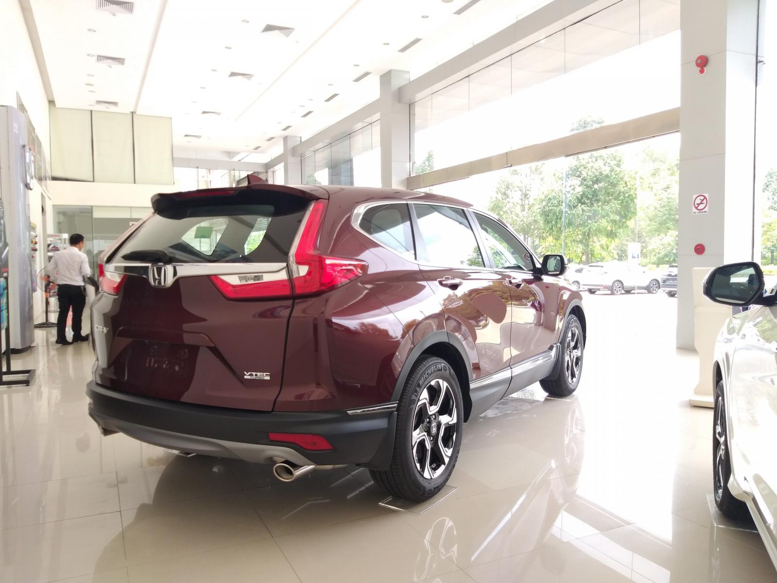 Giao ngay Honda CR-V 1.5 L, màu đỏ, đời 2019, giảm giá sốc khi mua xe tại Honda Ôtô Thanh Hóa, LH: 0962028368-4