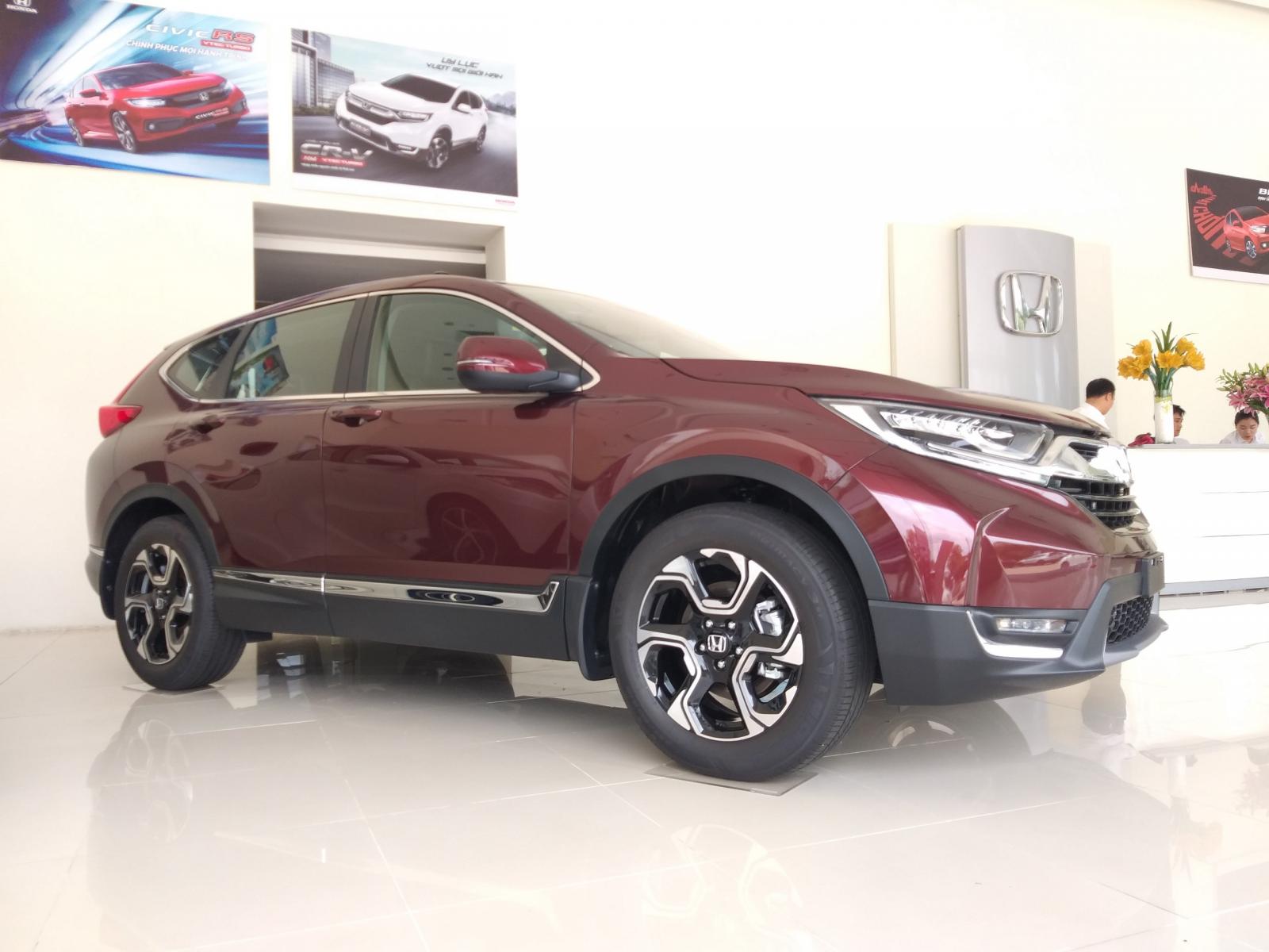 Giao ngay Honda CR-V 1.5 L, màu đỏ, đời 2019, giảm giá sốc khi mua xe tại Honda Ôtô Thanh Hóa, LH: 0962028368-7