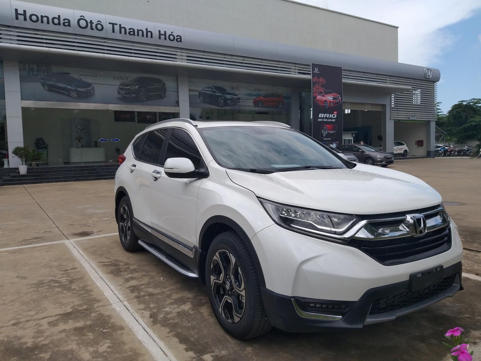 Giao ngay Honda CR-V 1.5 l, màu trắng, đời 2019, giảm giá sốc khi mua xe tại Honda Ôtô Thanh Hóa, LH: 0962028368.-1