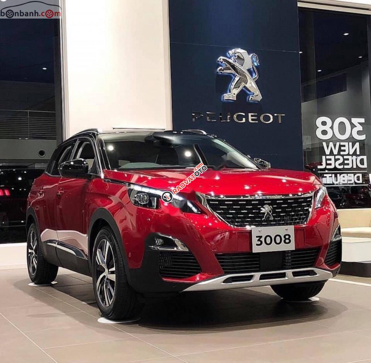 Bán xe Peugeot 3008 năm 2019, màu đỏ, giá tốt-3
