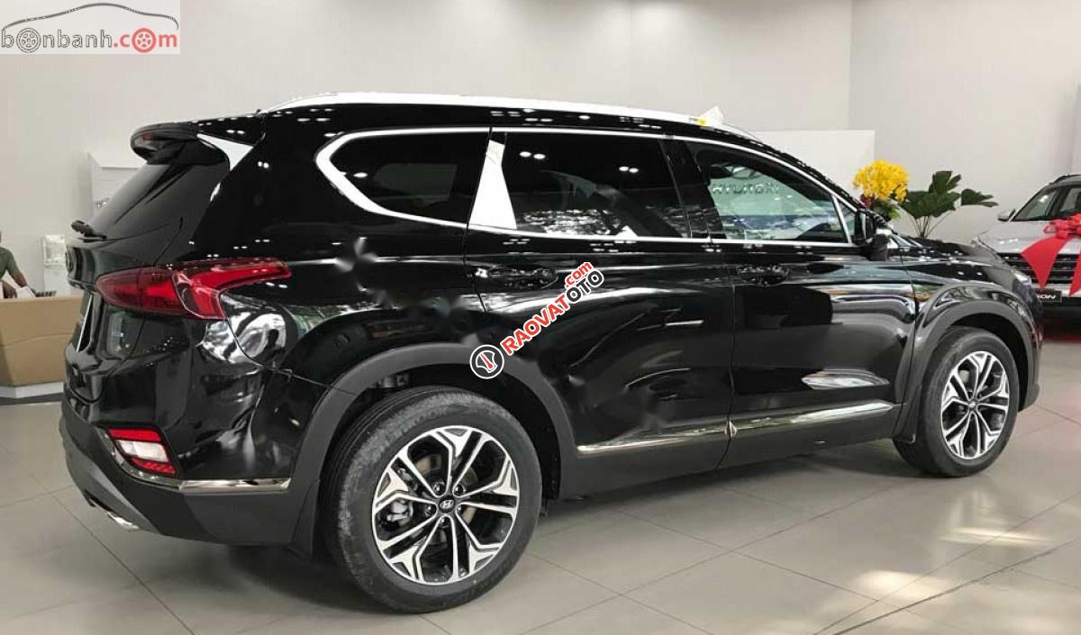 Bán xe Hyundai Santa Fe năm sản xuất 2019, màu đen, giá tốt-5