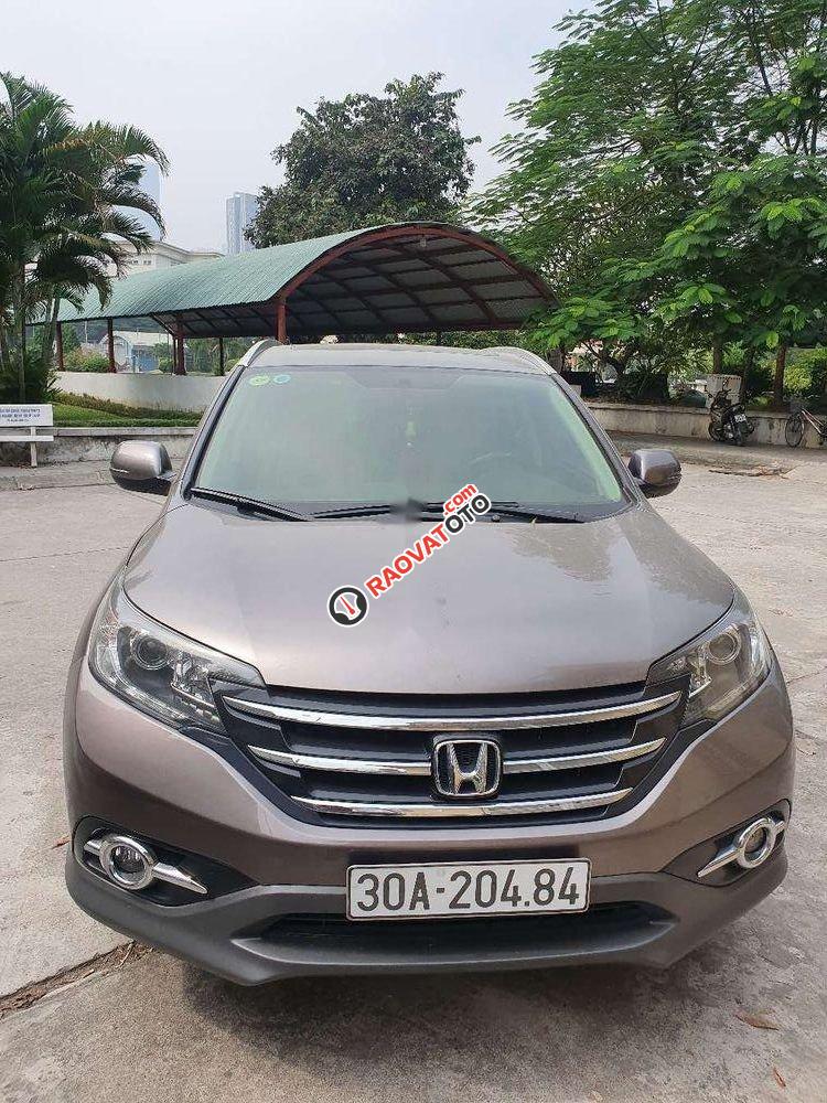 Cần bán xe Honda CR V sản xuất 2013, màu xám, xe gia đình-3