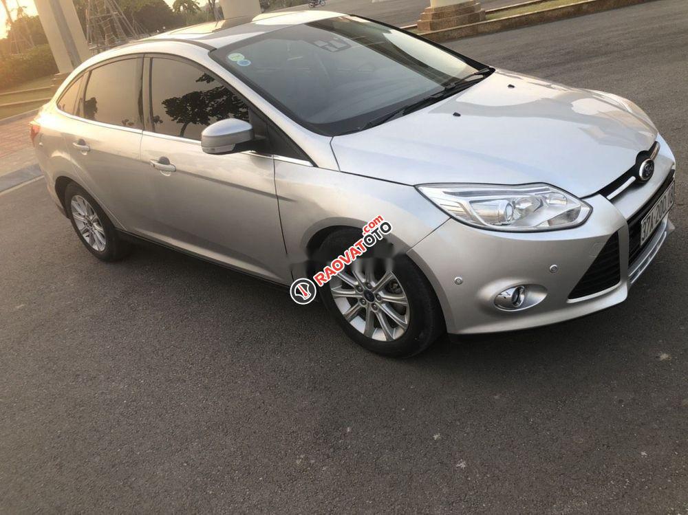 Bán Ford Focus đời 2015, màu bạc giá tốt xe nguyên bản-7