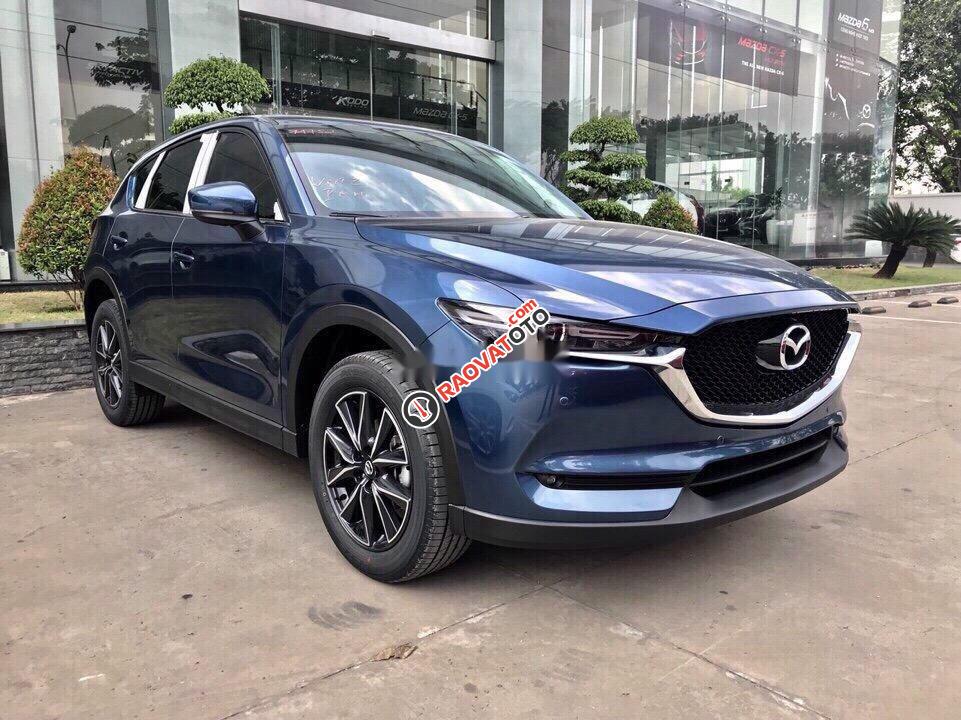 Bán Mazda CX 5 đời 2018, màu xanh lam, nhập khẩu-4