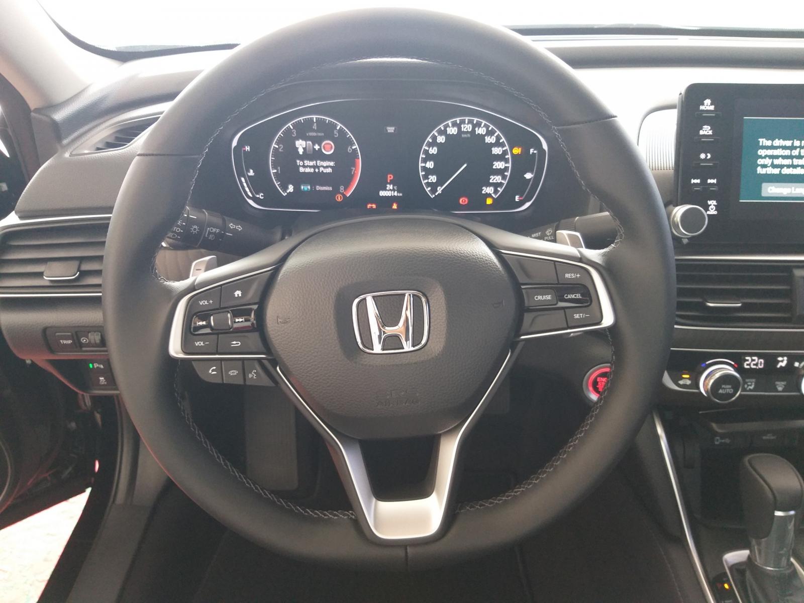 Honda Ôtô Thanh Hóa, giao ngay Honda Accord 1.5 VTEC Turbo, màu đen, đời 2019, giá ưu đãi - LH: 0962028368-8