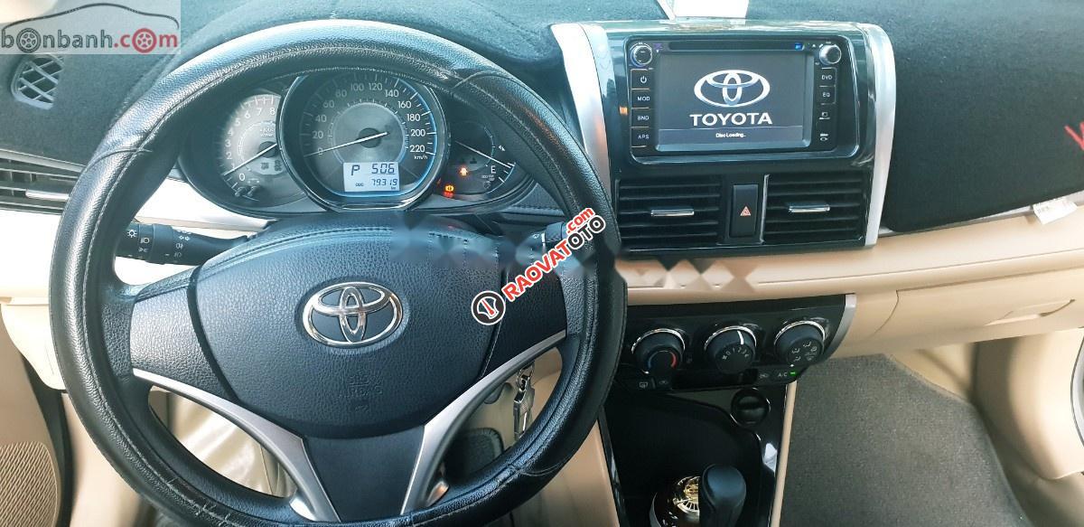 Bán Toyota Vios E đời 2016, màu bạc, số tự động-6