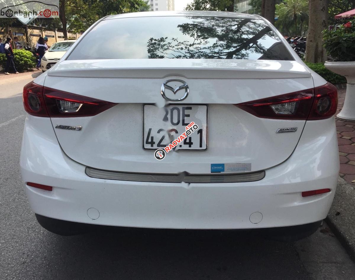 Cần bán lại xe Mazda 3 năm 2017, màu trắng, 588tr-1