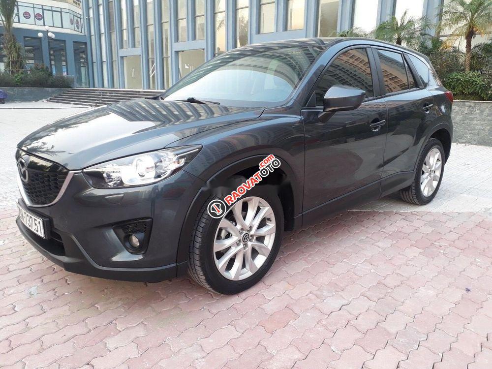 Bán Mazda CX 5 2013, màu xanh lam, số tự động, giá 490tr-1