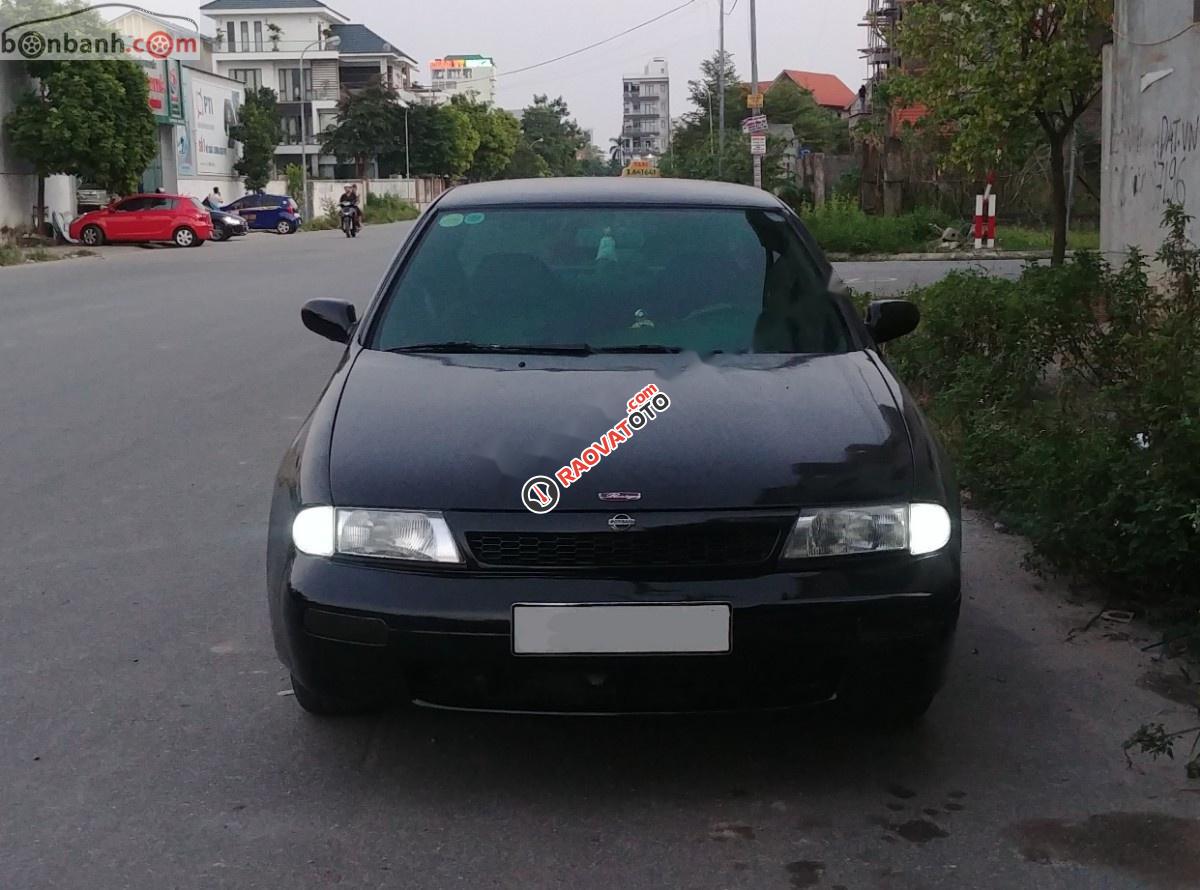 Bán Nissan Bluebird năm sản xuất 1995, màu đen, nhập khẩu -0