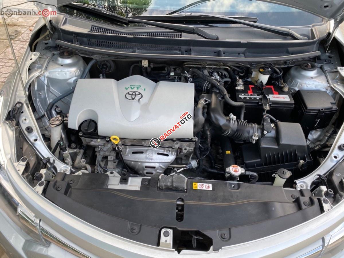 Bán Toyota Vios E đời 2016, màu bạc, số tự động-4