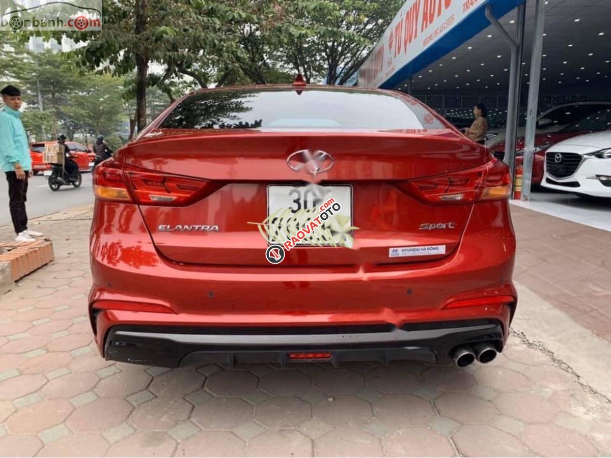 Bán Hyundai Elantra 1.6 Turbo năm sản xuất 2018, màu đỏ, giá tốt-8