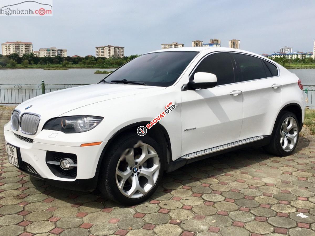 Cần bán xe BMW X6 xDrive35i năm sản xuất 2008, màu trắng, nhập khẩu nguyên chiếc -0