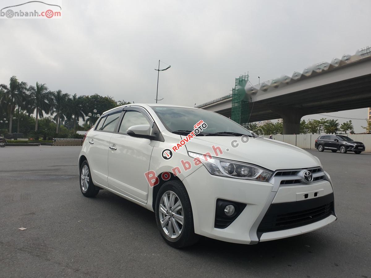 Cần bán xe Toyota Yaris 1.3G sản xuất 2014, màu trắng, xe nhập-8