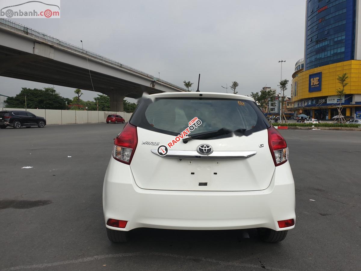 Cần bán xe Toyota Yaris 1.3G sản xuất 2014, màu trắng, xe nhập-7