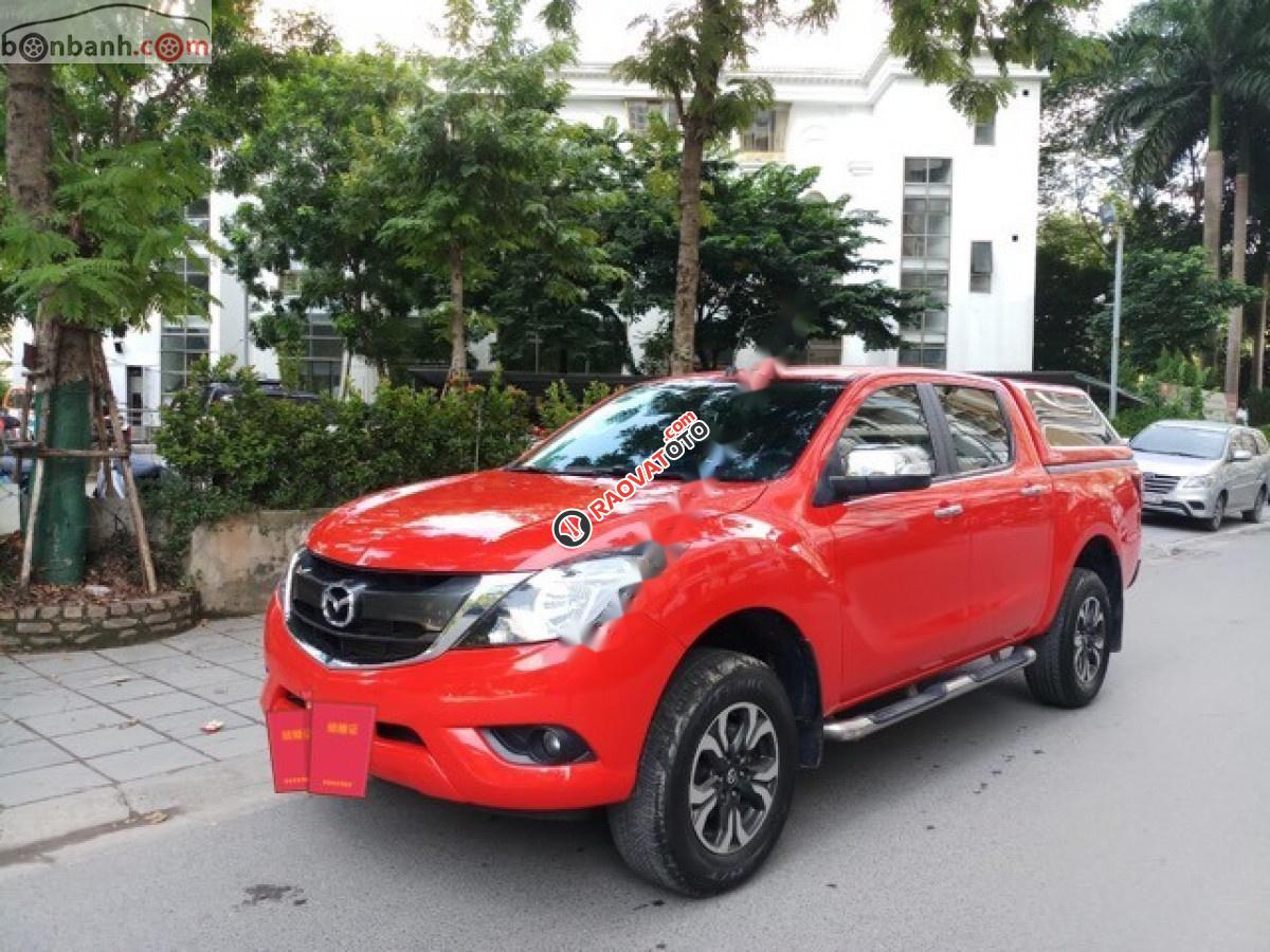Cần bán Mazda BT 50 sản xuất năm 2016, màu đỏ, nhập khẩu số tự động -0