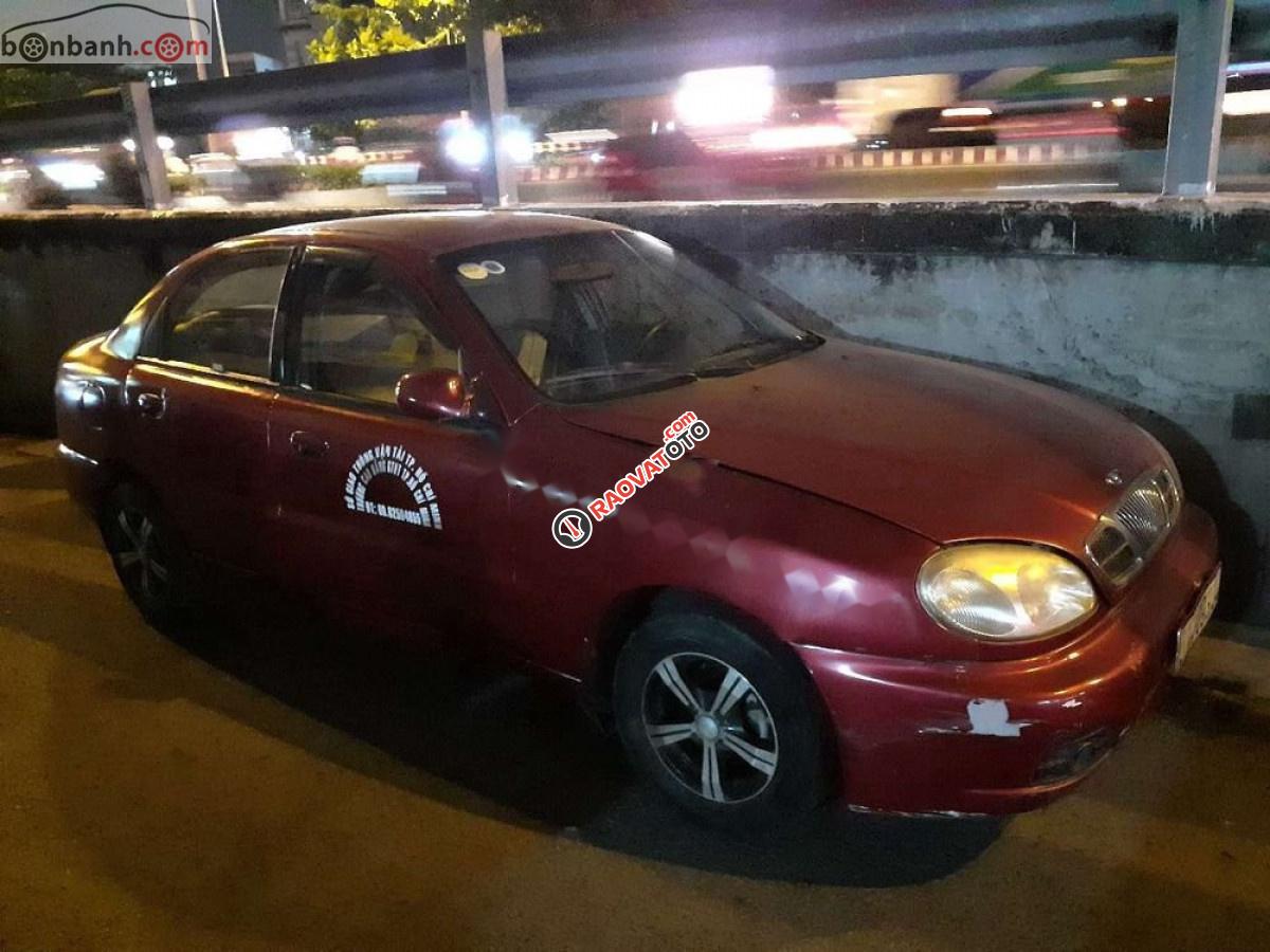 Cần bán xe Daewoo Lanos SX đời 2003, màu đỏ-0